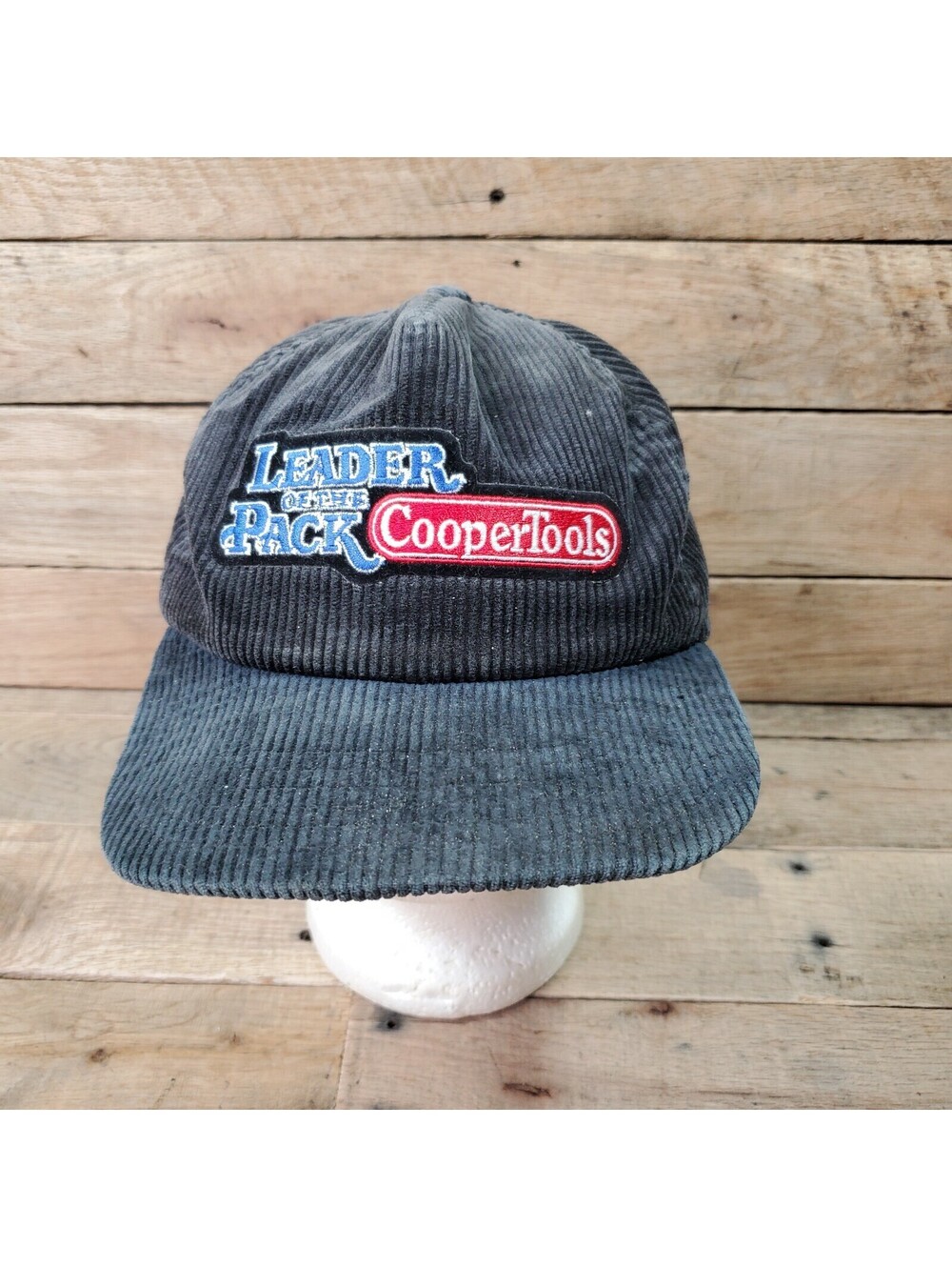 Corduroy Leader Of The Pack Cooper Tools Hat USED Hat Baseball Cap Hat